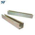 Zinc Galvanized Steel Building Materials puntal canal de acero galvanizado c soporte del canal